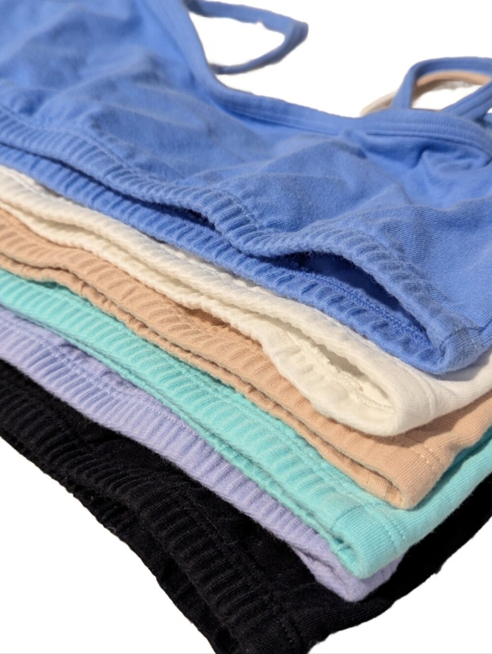 Bundle Girls Bras Training Bras Camis Sports Bras Size 36 Girls 10/12 Cotton - Picture 3 of 4